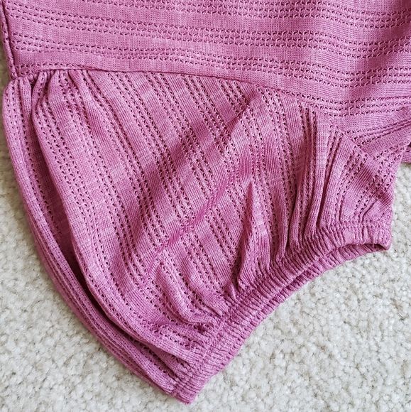 FULL CIRCLE TRENDS Lace Pleplum Top - Picture 6 of 10